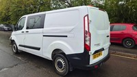 2022 72 FORD TRANSIT CUSTOM CREW VAN 2.0 EcoBlue 130 Leader Damaged Salvage