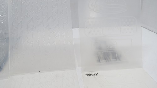 Lot of 8 Embossing Folders: Darice, Stampin UP!, The Paper Studio and more