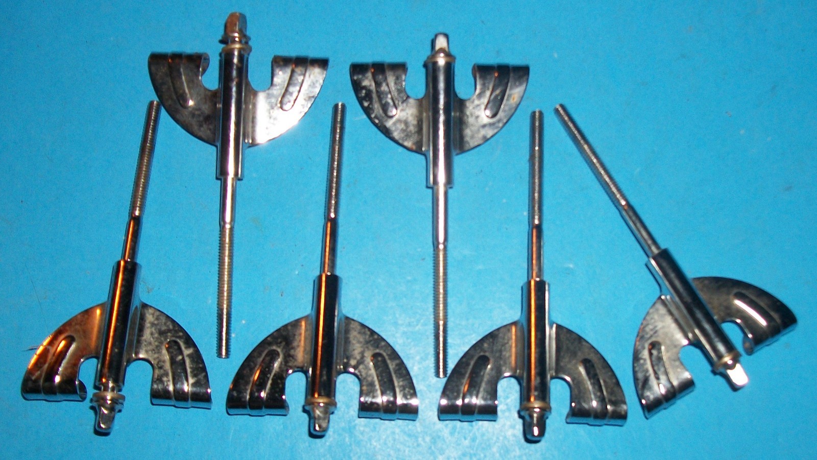 6 Legion Drums Bass Drums Tension Rods & Claws - (Le14)