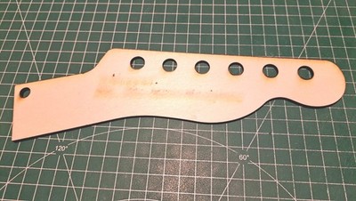 E-Gitarren Fräs-Schablone, Tele-Style, 50s, 60s, Nashville deluxe, NEU