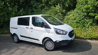 2021 FORD TRANSIT CUSTOM 2.0 TDCI ECOBLUE DCIV SWB EURO6 CREW CAB VAN EX POLICE