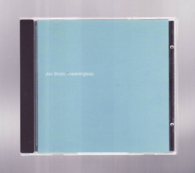 (CD) JON BRION - Meaningless