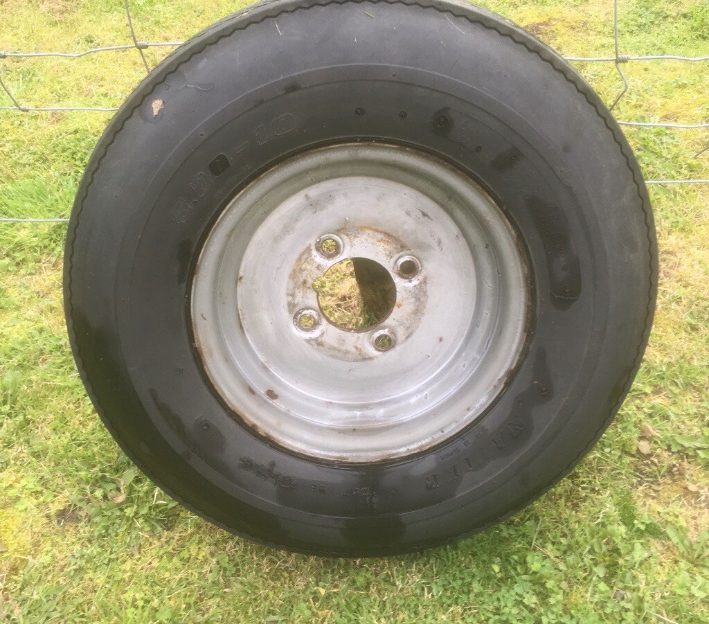 Trailer Wheel & Tyre 10 inch diameter in Dundee Gumtree