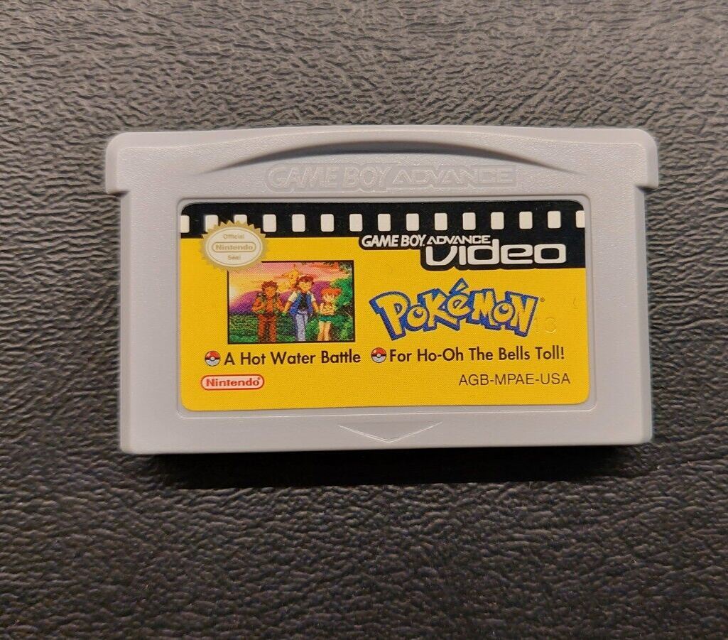 ゲームボーイアドバンス ポケットモンスター 訳あり4本【F3767-007】051 ゲームボーイアドバンス本体 ポケモンセンターニューヨークVer