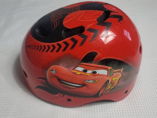 disney cars bike helmet