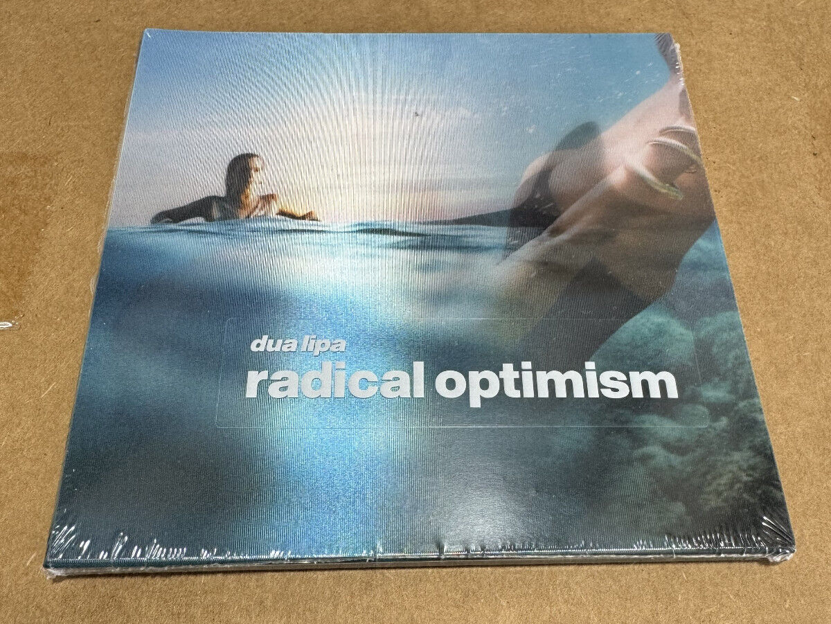 Dua Lipa Radical Optimism Lenticular CD Hand Signed Art Card