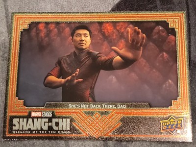 2023 Upper Deck Shang-Chi Base and High Series RED Parallel 61