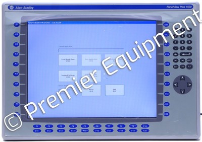 ALLEN BRADLEY 2711P-B15C4A8 PANELVIEW 1500 PLUS 6 2711P-RDB15C 2711P-RP8A