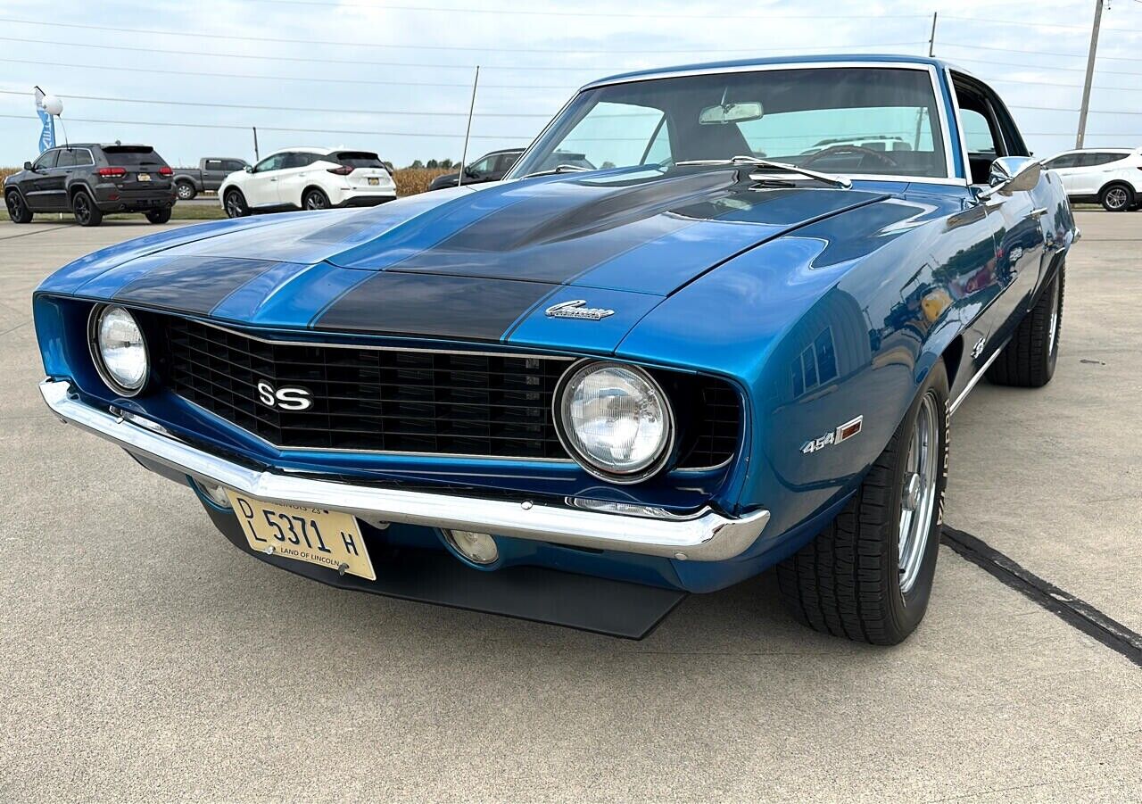 Owner 1969 Chevrolet Camaro SS base 36,662 Miles Blue American Muscle Car 8 4 Speed Ma