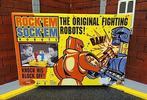 健康+医学 Rock &#39;em Sock &#39;em Robots Game Amazon.com: Mattel Rock 'Em Sock 'Em Robots Game : Toys & Games