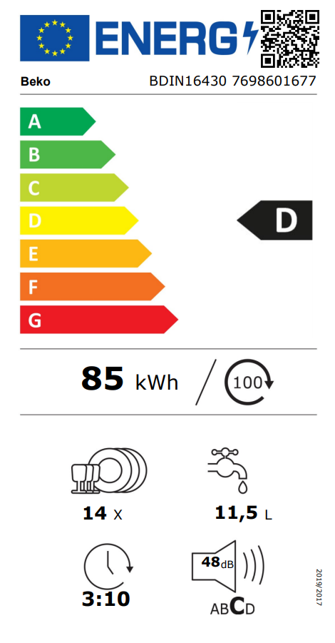 EEK:D auf einer Skala von A bis G ist das Rating D
