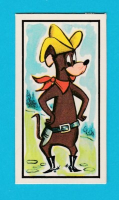 BARRATT  -  T. V .'S  HUCKLEBERRY  HOUND  &  FRIENDS  - COUSIN  TEX -  1961