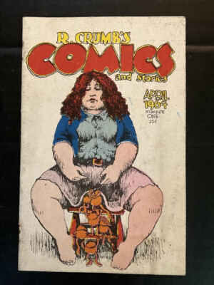 APRIL 1964 R. CRUMB'S COMICS AND STORIES #1 FIRST ISSUE (1969 2ND PRINTING)