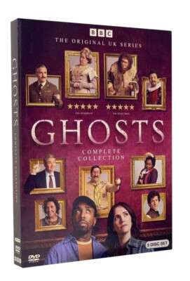 Ghosts: The Complete Series Season 1-5 (DVD, 5-Disc Box Set) Region 1 US