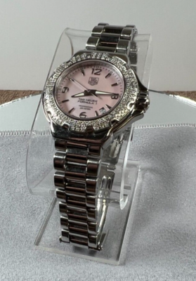 TAG Heuer Formula 1 Professional Ladies Diamond Bezel Pink Dial