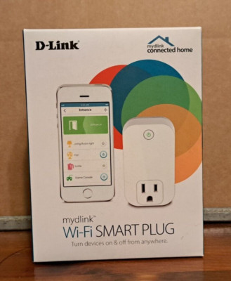 D-Link Smart Plug Wi-Fi On/Off Works with Amazon Alexa & Google (DSP-W110)