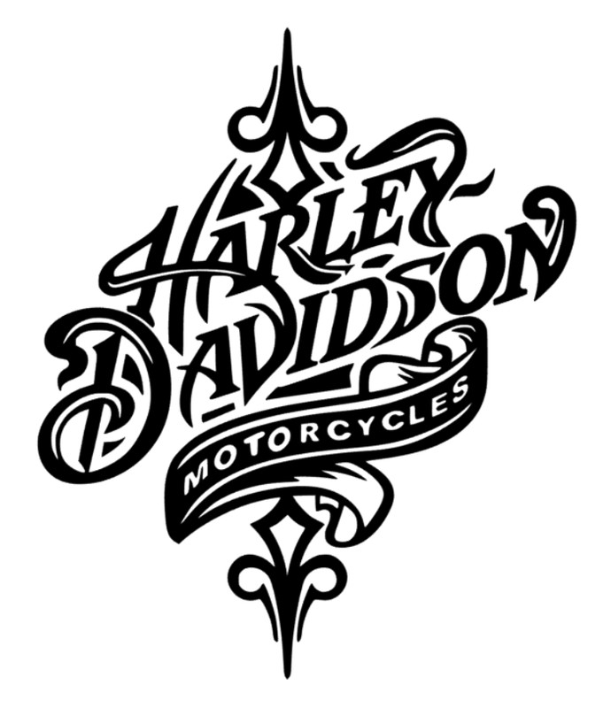 Harley Davidson Tribal Aufkleber Sticker Motorrad - Stickcarfie