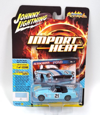 Johnny Lightning 1/64 Freaks Street IMPORT HEAT - 1963 MG MGB Limited Edition