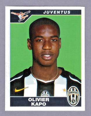 JUVENTUS Olivier Kapo Aggiornamenti Figurine Calciatori Panini 2004 2005
