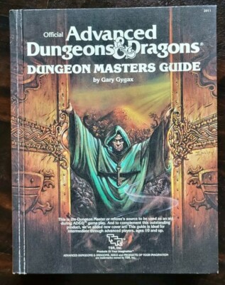 Advanced Dungeons and Dragons (Dungeon Masters Guide, No. 2011) Revised Ed. 1979