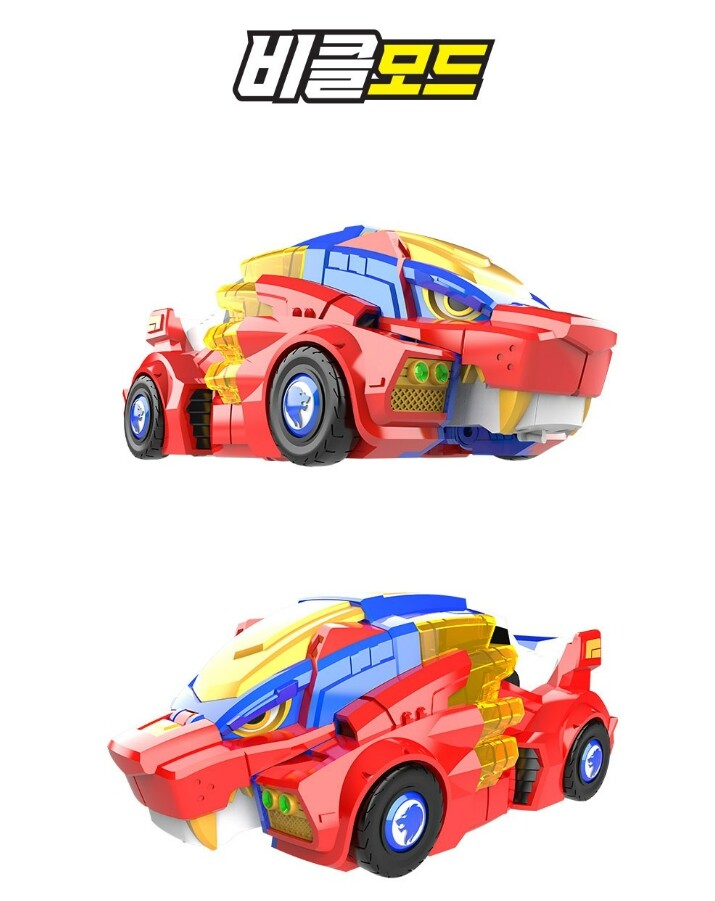 Express] New Miniforce Animal Tron Leocop Ranger Space Police Transformer Robot