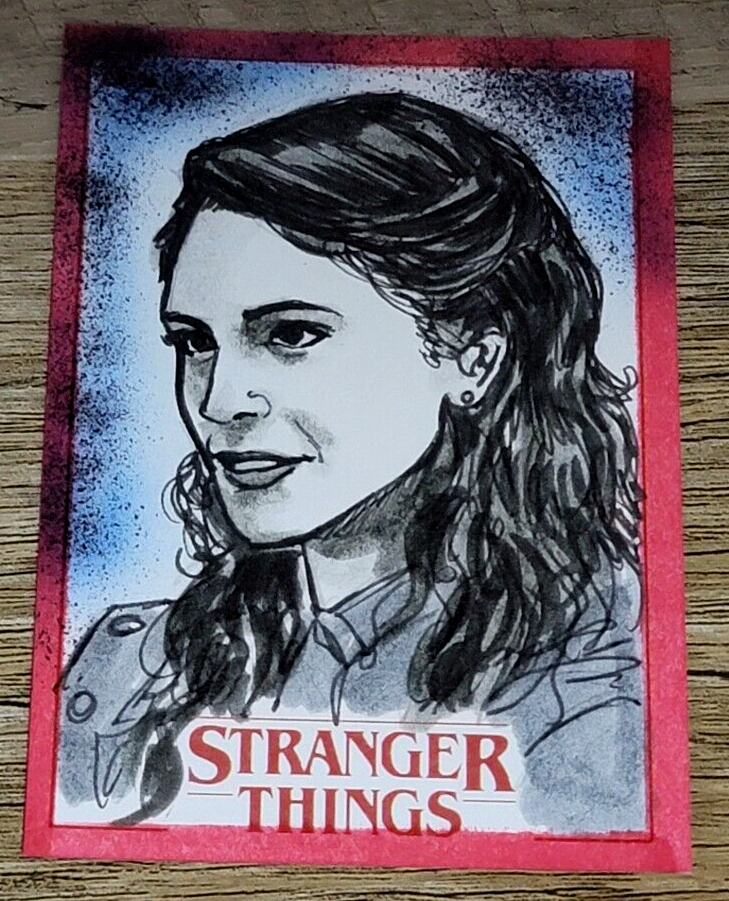K-POP・アジア Topps STRANGER THINGS sketch card 2018 Topps Stranger Things Artist Sketch Card 