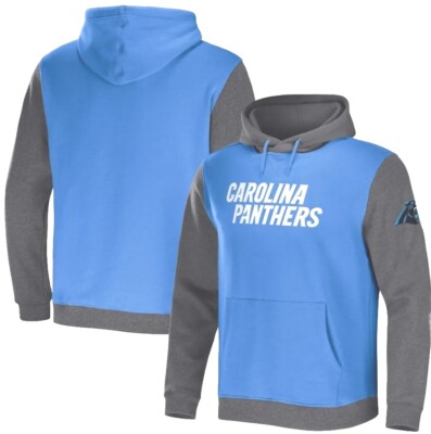 Carolina Panthers NFL x Darius Rucker Collection Colorblock Pullover Size 3XL 