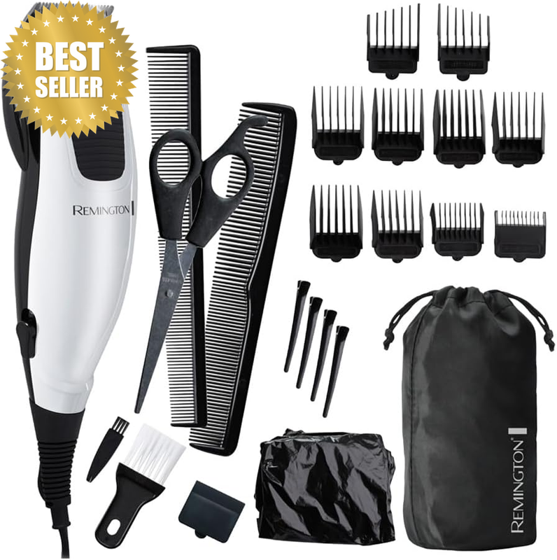 High Precision Haircut Kit, HC1091AU, Corded, 23-Piece Pack Includes: Hair Clipp