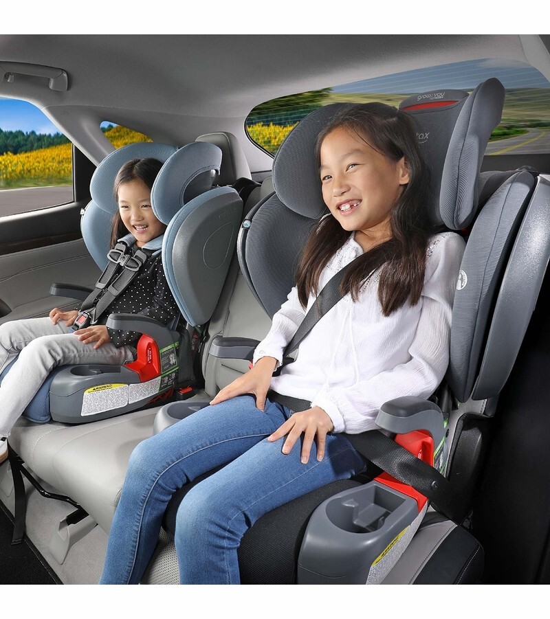 Britax Grow With You Plus ClickTight Booster Car Seat Green Ombre Safewash New!