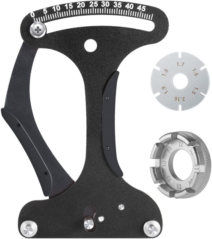 Spoke Tension Meter Measuring Tool Aluminum Alloy Bicycle Wheel Repair