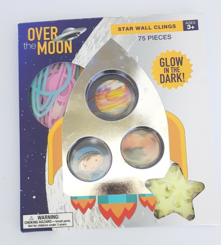 Space Planets & Stars  Glow In The Dark 