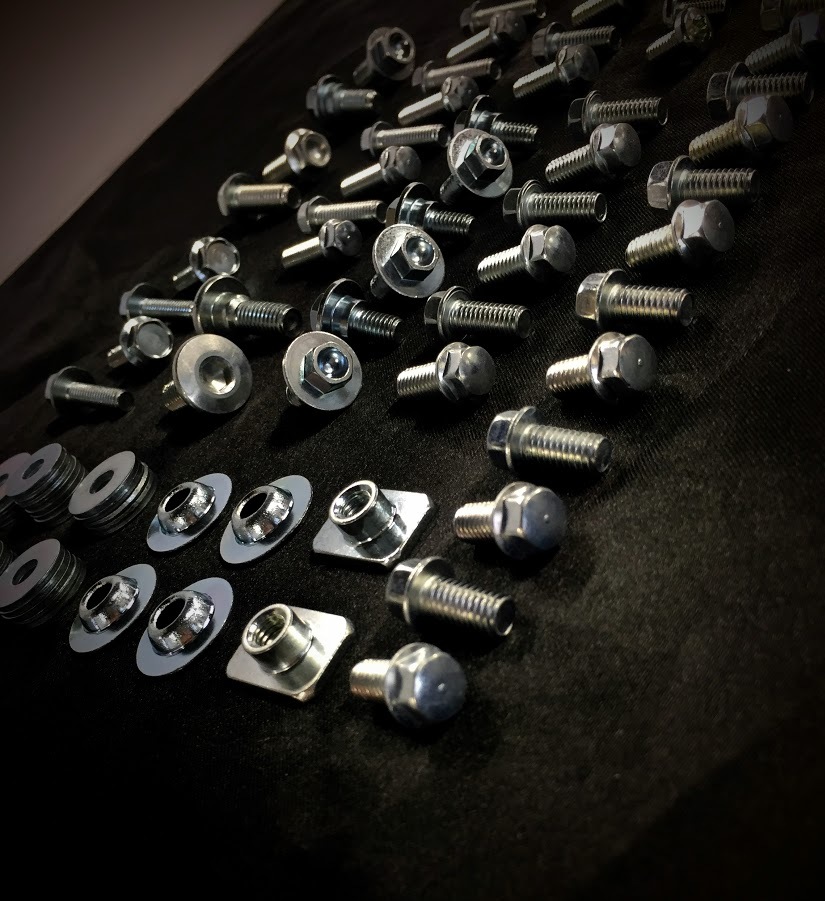 96pc KX PLASTIC BODYWORK BOLT KIT KAWASAKI KX60 KX65 KX80 KX85 KX125