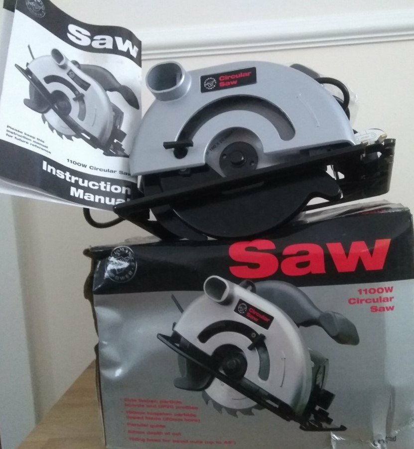 1100W CIRCULAR SAW (Brand New Still in Box Packaging) in Aberdeen