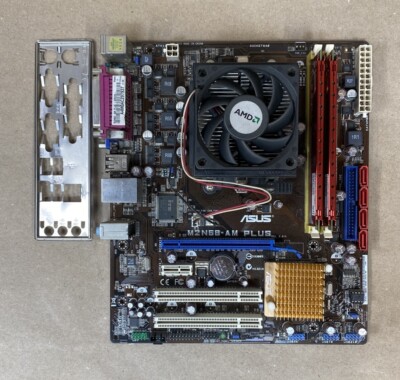 ASUS M2N68-AM Plus Motherboard AM2/AM2+, w/ Athlon 7850 + 2GB RAM
