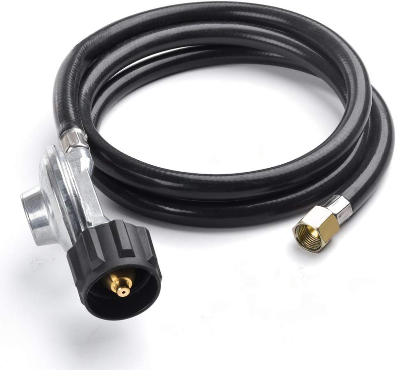 SHINESTAR QCC1 Propane Regulator and Hose Kit for LP Gas Gri