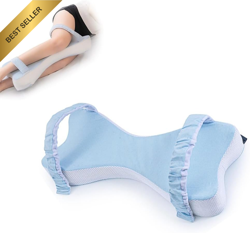 Side Sleeping Knee Pillow, Memory Foam Orthopedic Pillow for Knee, and Leg Pain