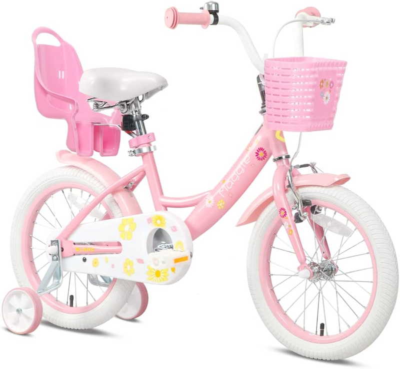 Glerc Maggie 12 14 16 20 Inch Bike Ages for 1-13 Year Old Girls Princess Style w