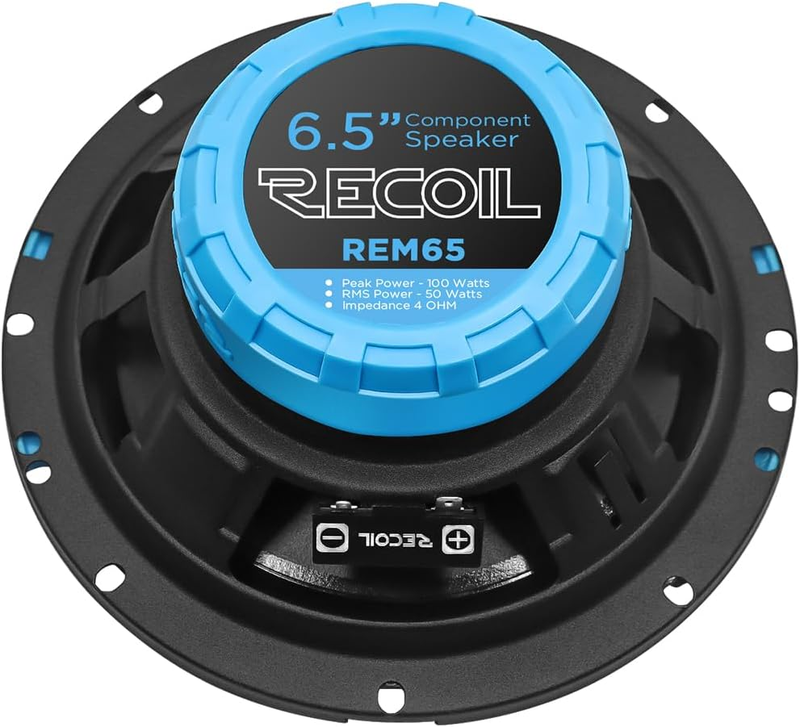 REM65 Echo Series 6.5-Inch Car Audio Component Speaker System - Picture 4 of 12