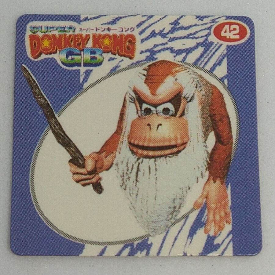 Cranky Kong Super Donkey Kong GB Mini Card No.42 Normal