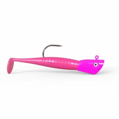 Micro Swimbait, Paddle Tail MICRO ATTACK (Pink) 1.5'' Dynamic Lures