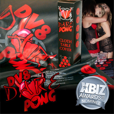DV8 DARE PONG  ADULT PARTY GAME CLOTH COVER - THE SEXY ALTERNATIVE TO BEER PONG