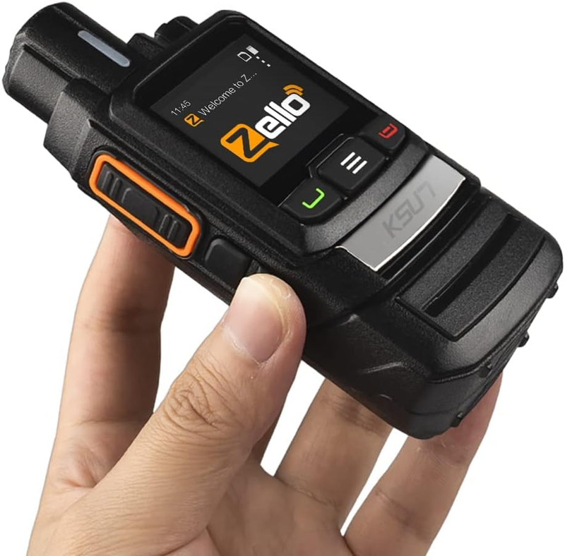 Walkie Talkie Phones Zello PTT Button APP Wifi Mobile Radio 3G/4G Network 100 Mi