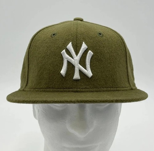 【US限定】NEW ERA 59FIFTY New York Yankees Beige & Olive New York Yankees Olive 59FIFTY Fitted Hat – New Era Cap