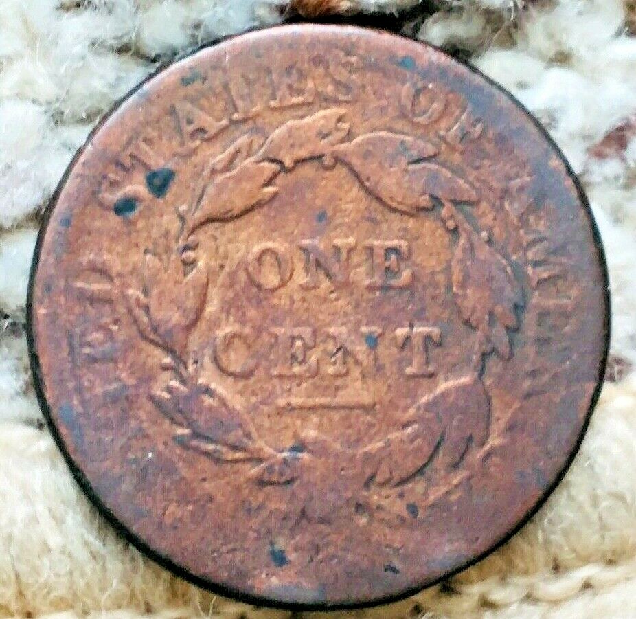 1808 Classic Head Large Cent-AG Condition-cleaned