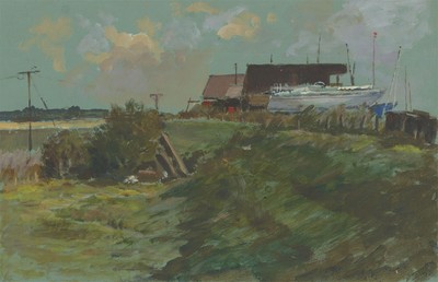 Arvind Limaye - Contemporary Oil, The Boatyard