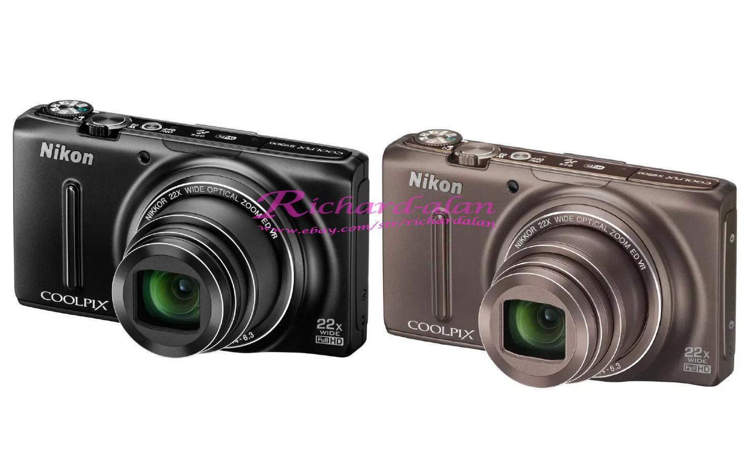 Nikon COOLPIX S9500 18.1MP 22x Optical Vintage Digital Nikon COOLPIX S9500 18.1MP 22x Optical Vintage Digital