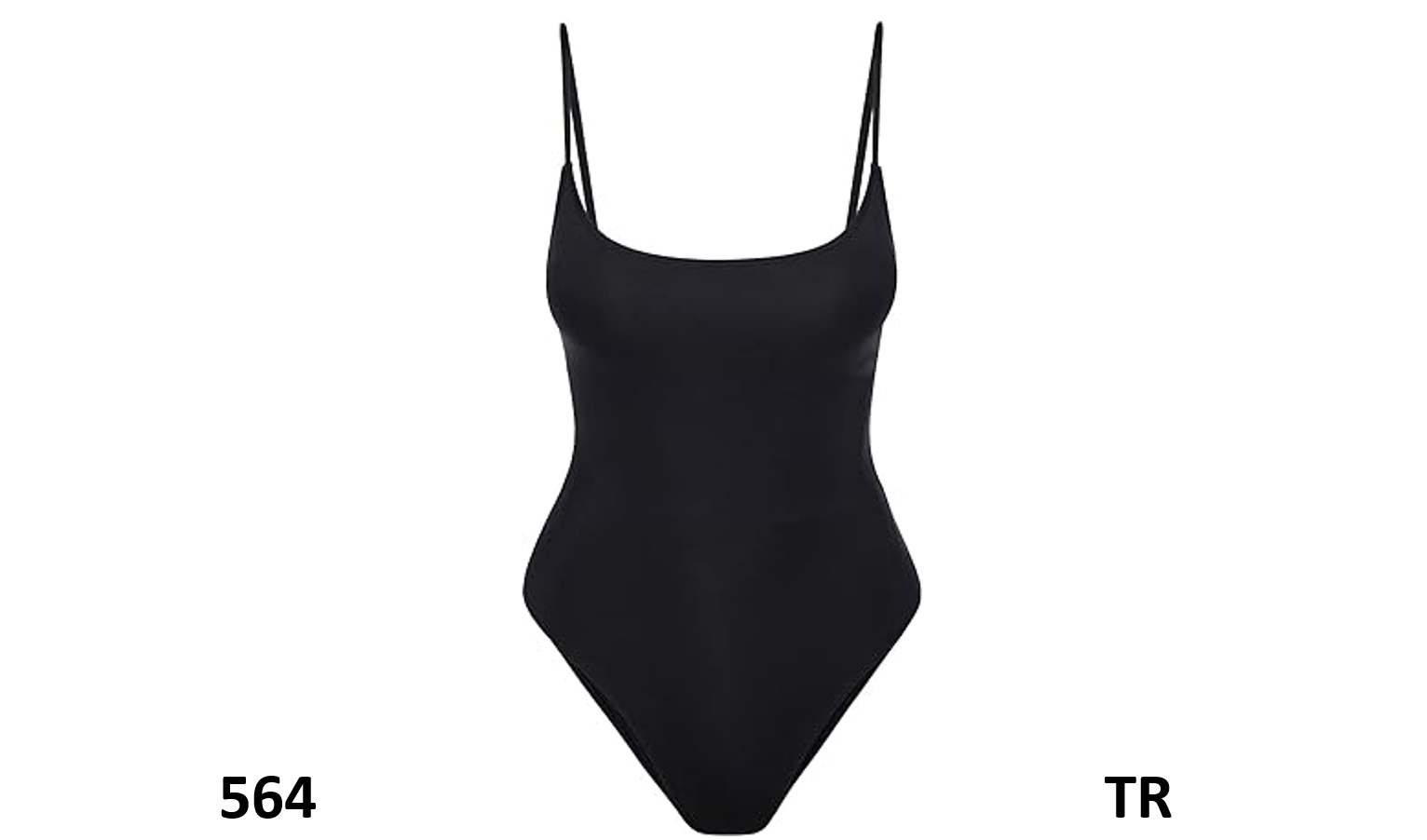 Narecte Sexy One Piece Bathing Suit for Women Tummy Control High Cut 1 Piece, L