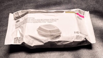 Brand New 3M 60926 Multi Gas Vapor Cartridge Filter - 2 Pcs Exp 4/25