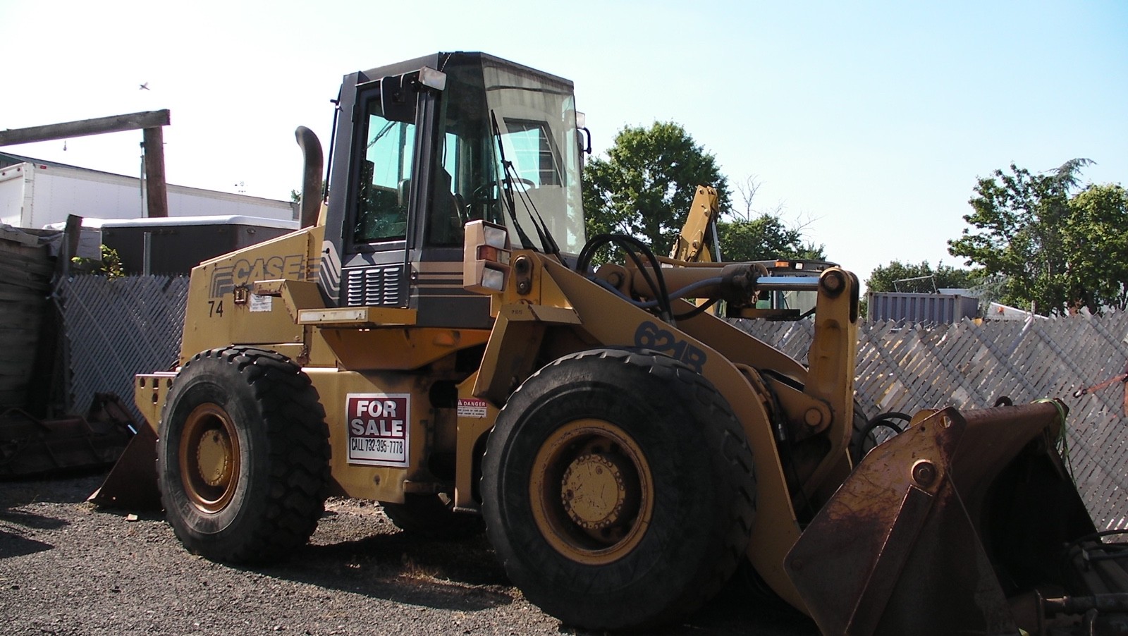 1996 Case 621B - Wheel Loader - ACS Quick Coupler - Clam Bucket - Low Hours - NJ