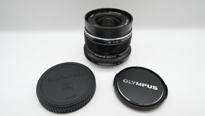 [Excellent+++] Olympus M.Zuiko Digital ED 12mm f/2.0 Lens Black Ships from USA